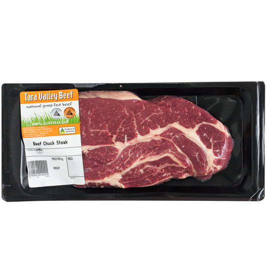 Tara Valley Grass Fed Beef Chuck Steak | Harris Farm Online