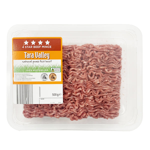 Tarra Valley Grass Fed 4 Star Beef Mince | Harris Farm Online