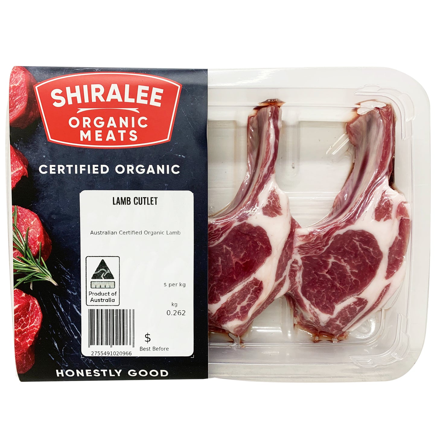 Shiralee Organic Lamb Cutlets | Harris Farm Online