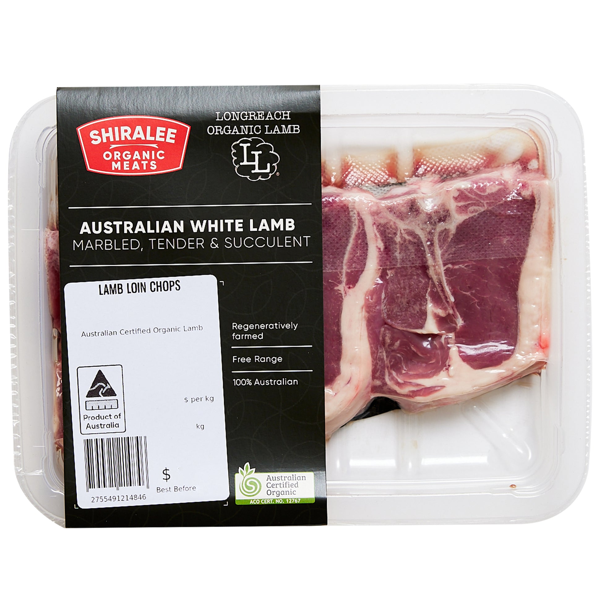 Shiralee Organic Lamb Loin Chops | Harris Farm Online