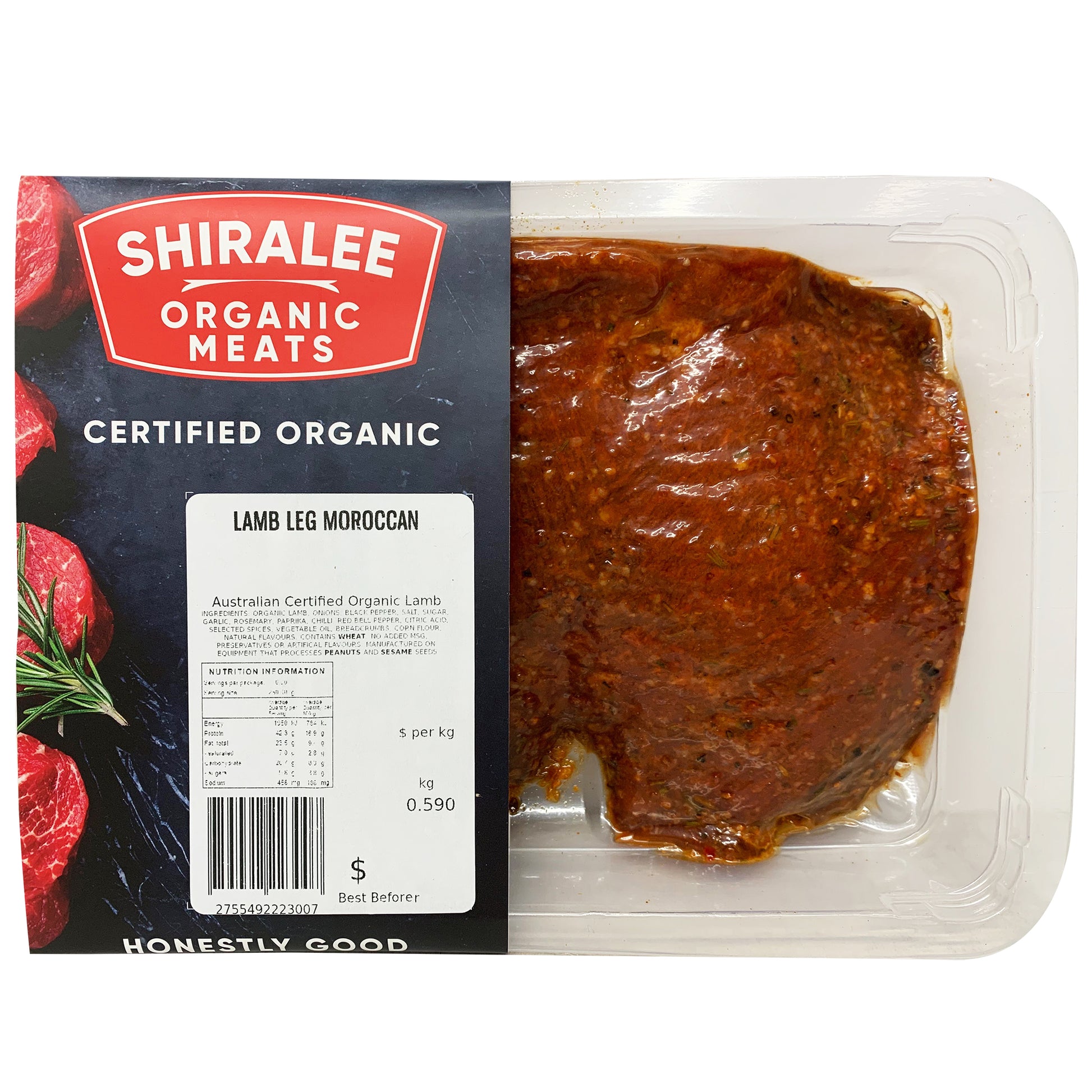 Shiralee Moroccan Organic Lamb Leg Butterflied | Harris Farm Online
