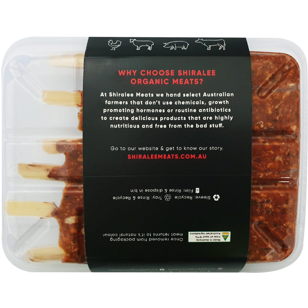 Shiralee Organic Lamb and Beef Kofta | Harris Farm Online