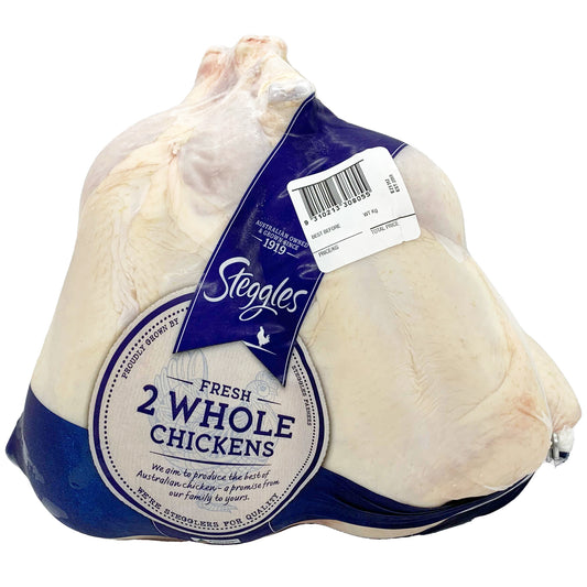 Steggles Chicken Twin Pack 1.8kg
