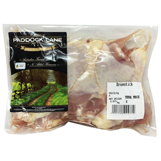 Paddock Lane Chicken Drumsticks 600g-1kg