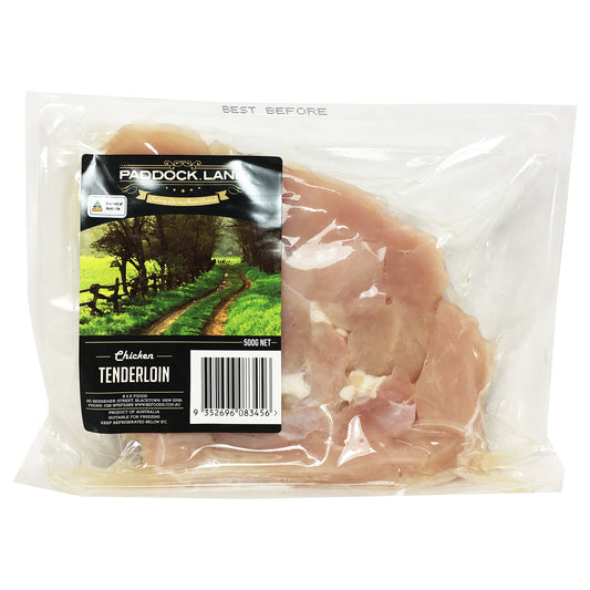 Paddock Lane Chicken Tenderloins 500g