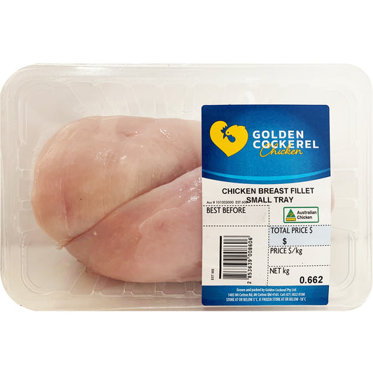 Golden Cockerel Chicken Breast Fillets 500-750g