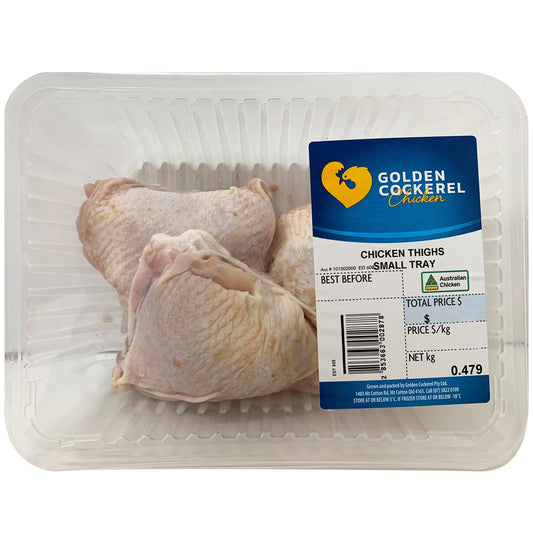 Golden Cockerel Chicken Thigh Fillets Bone In | Harris Farm Online