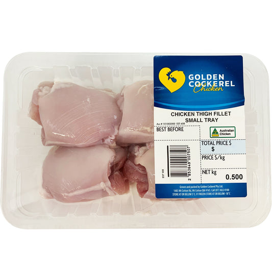 Golden Cockerel Chicken Thigh Fillets 500-750g