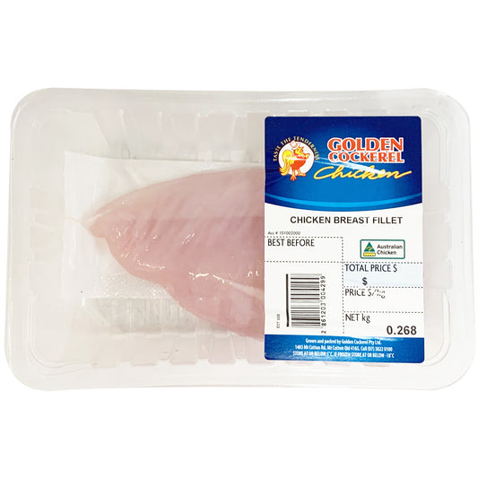 Golden Cockerel Chicken Breast Fillet 150-350g