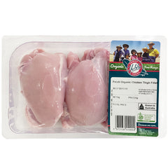 Hobb's Farms - Organic Free Range Chicken Thigh Fillets Skinless | Harris Farm Online