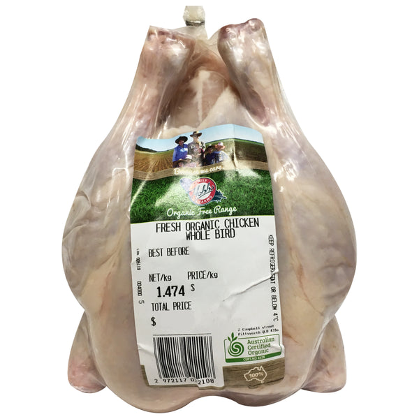 Hobbs Farms Organic Chicken 1.5-2kg