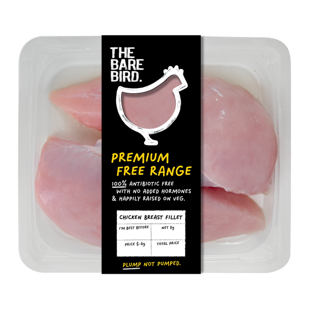 The Bare Bird Antibiotic Free Chicken Breasts 450650g Harris Farm