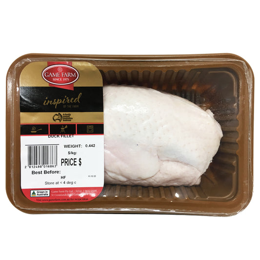 Game Farm Duck Fillets 400-550g
