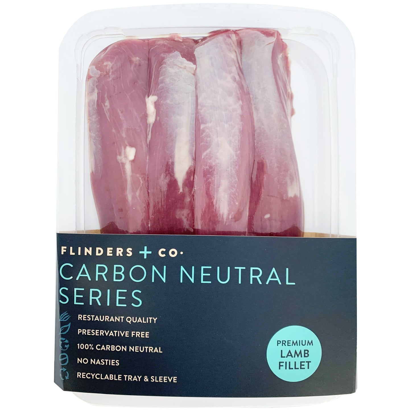 Flinders and Co Carbon Neutral Lamb Tenderloin Fillets | Harris Farm Online 