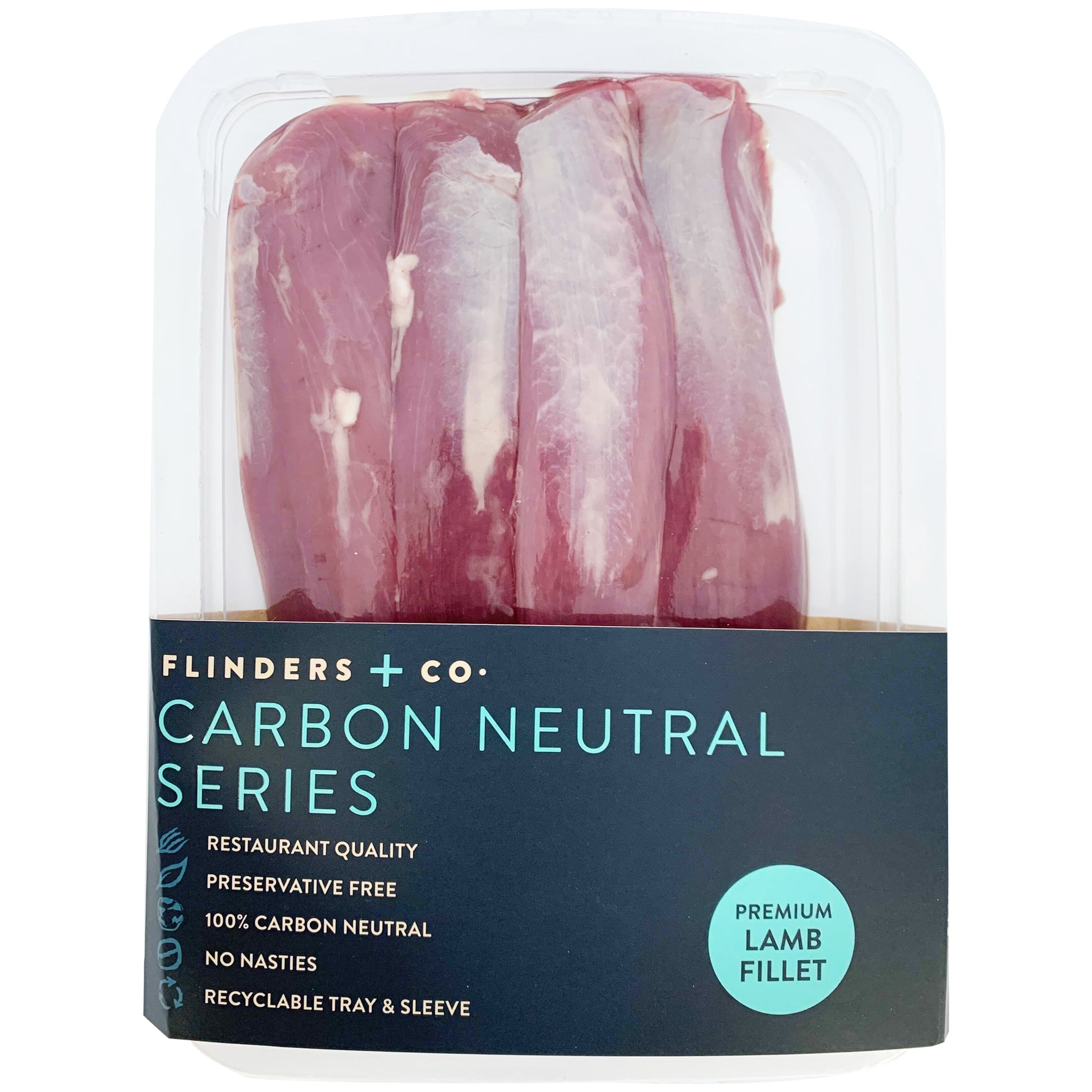 Flinders and Co Carbon Neutral Lamb Tenderloin Fillets | Harris Farm Online 