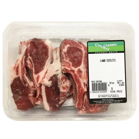 Lamb - Cutlets (400-600g)