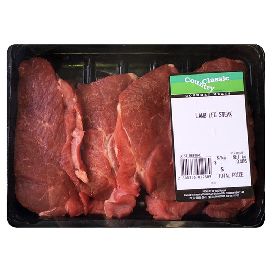Lamb - Leg Steak (300-600g)