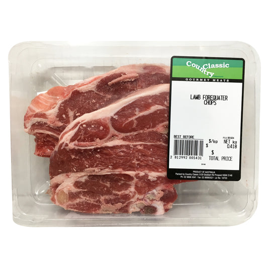 Lamb - Forequarter Chops (200-400g)