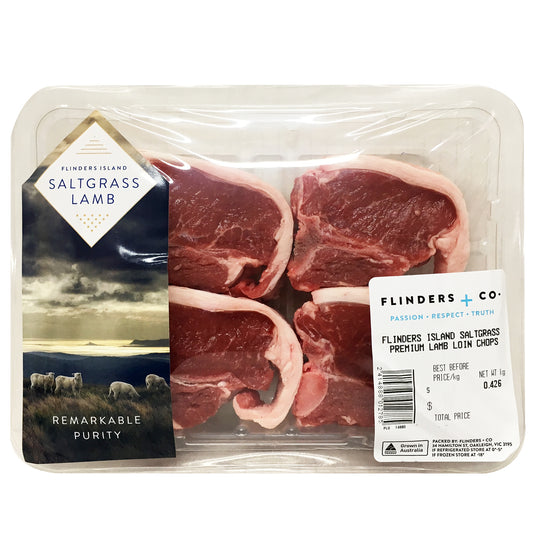 Flinders Island Lamb Loin Chops 300-500g