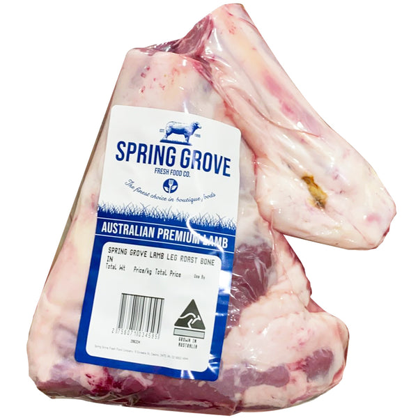 Spring Grove Lamb Leg Roast Bone In | Harris Farm Online