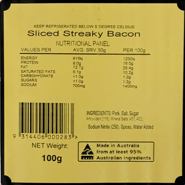 Black Forest Estate Double Smoked Streaky Bacon | Harris Farm Online