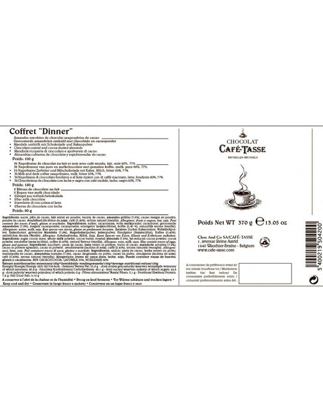 Cafe' Tasse Chocolates in Wooden Dinner Selection | Harris Farm Online