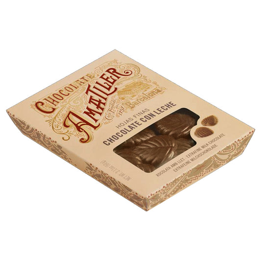 Chocolate Amatller Milk Chocolate ExtraFine Leaves 60g