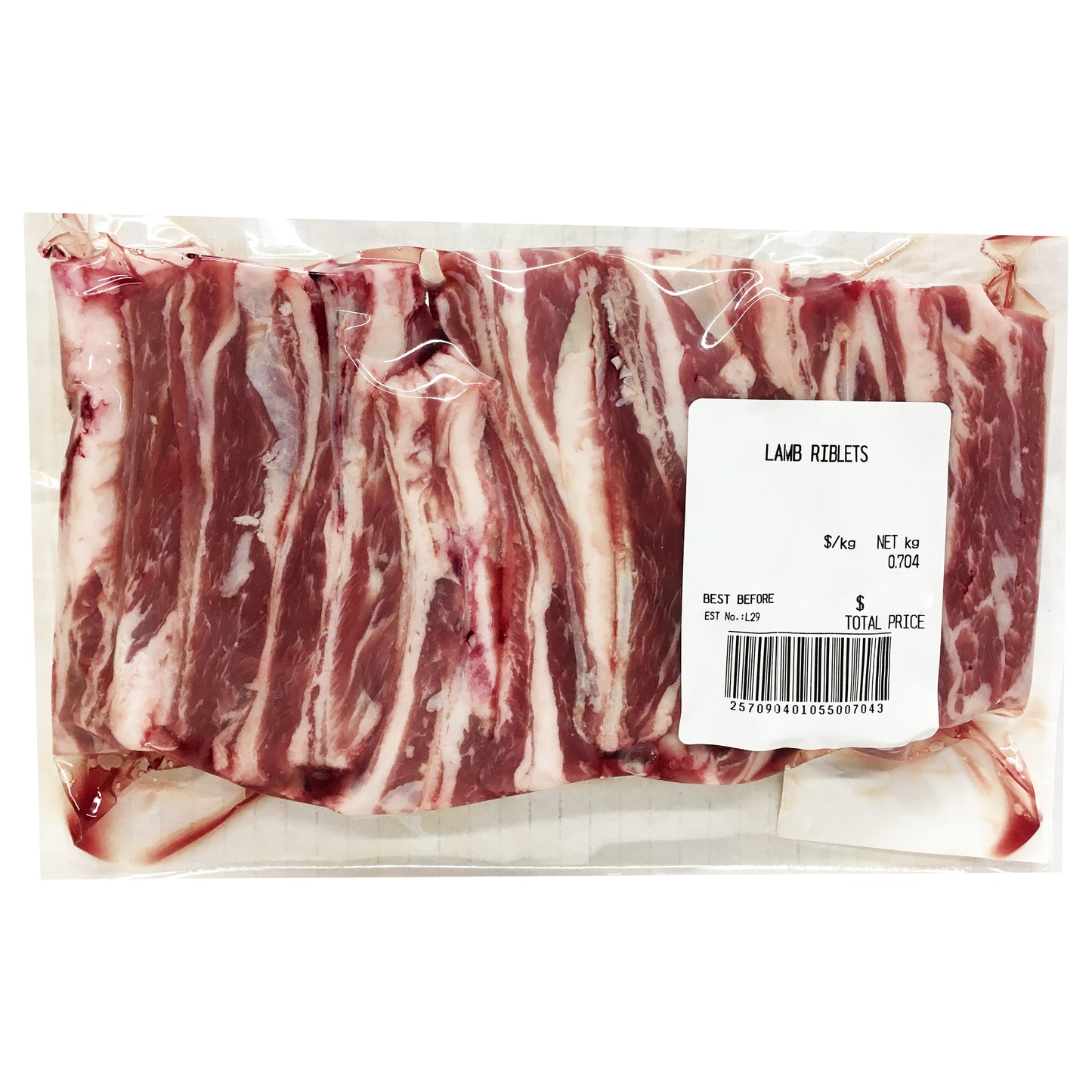 Lamb - Ribletts (500-800g) Curious Cuts