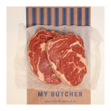 Butcher Beef Rib Eye Scotch Fillet Steak 450-700g
