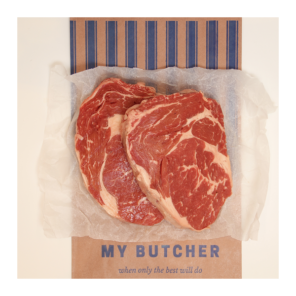 Butcher Beef Rib Eye Scotch Fillet Steak 450-700g