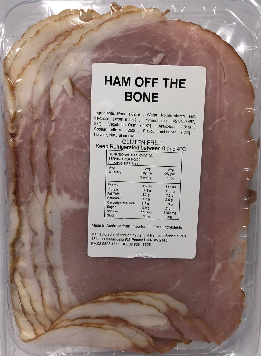 Zammit Ham - Off The Bone  | Harris Farm Online