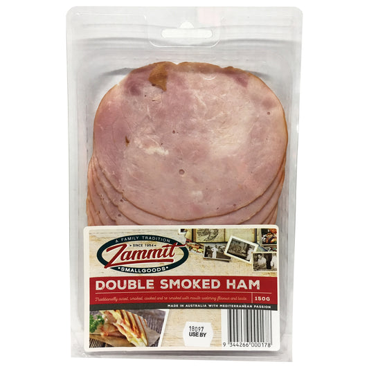 Zammit Double Smoke Ham 150g