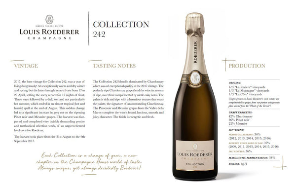 Louis Roederer Champagne Brut Premier Collection 242 | Harris Farm Online