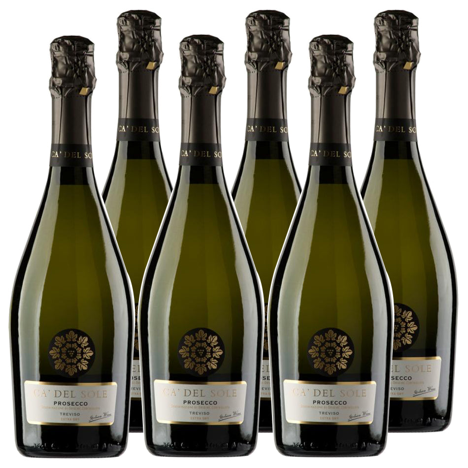 Ca' Del Sole Prosecco Millesimato Extra Dry Soligo Italy Case 6x750ml