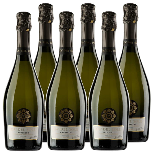 Ca' Del Sole Prosecco Millesimato Extra Dry Soligo Italy Case 6x750ml