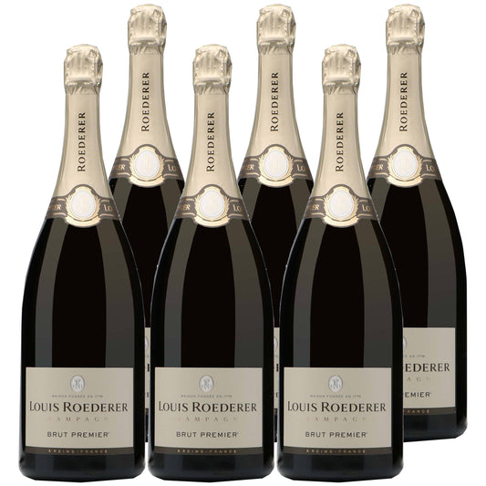 Louis Roederer Champagne Brut Premier France Case 6 x 750ml