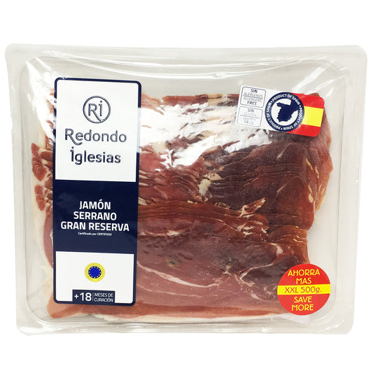 Deli - Jamon Serrano Sliced (500g) Redondo Iglesias