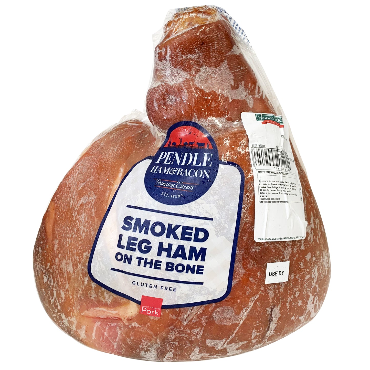 Ham - Half Smoked Leg Ham - on the Bone (4.6Kg-7kg) Pendle