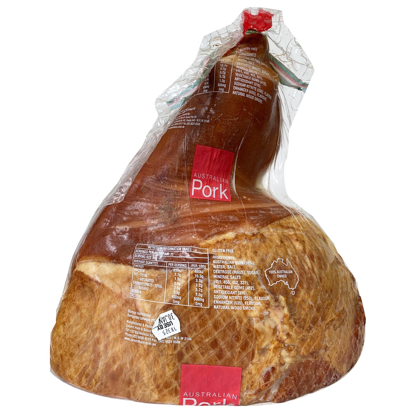 Ham - Leg Half Cut - Bone In (4Kg-5.5kg) Zammit