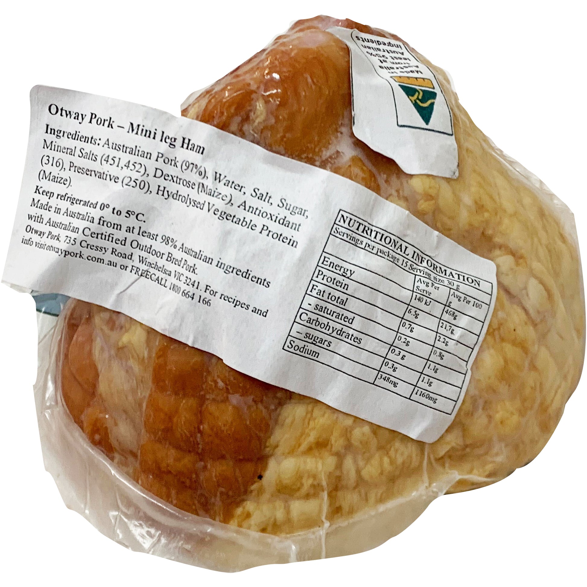 Otway Pork - Half Nugget Ham | Harris Farm Online
