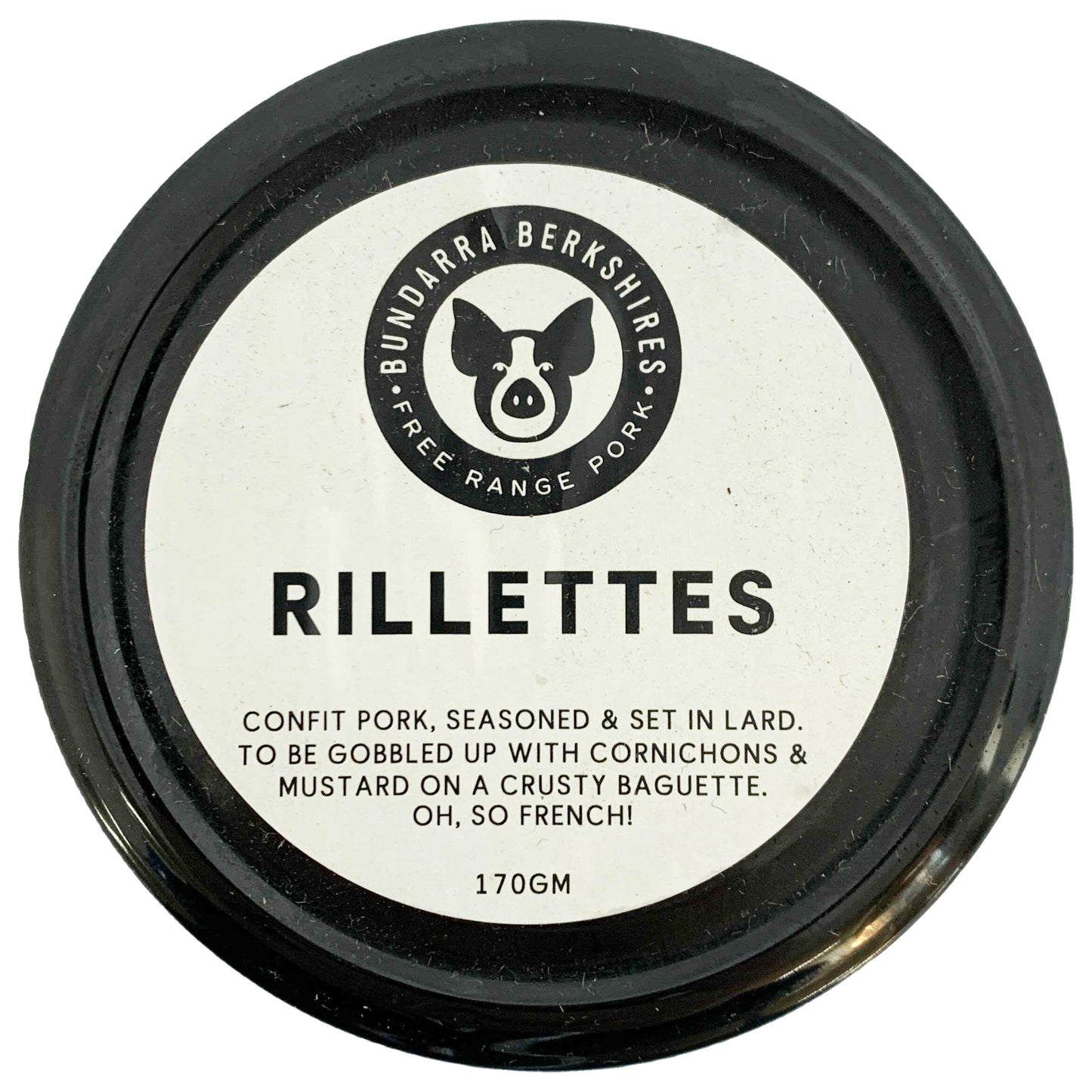 Bundarra Berkshires Free Range Pork Rillettes | Harris Farm Online