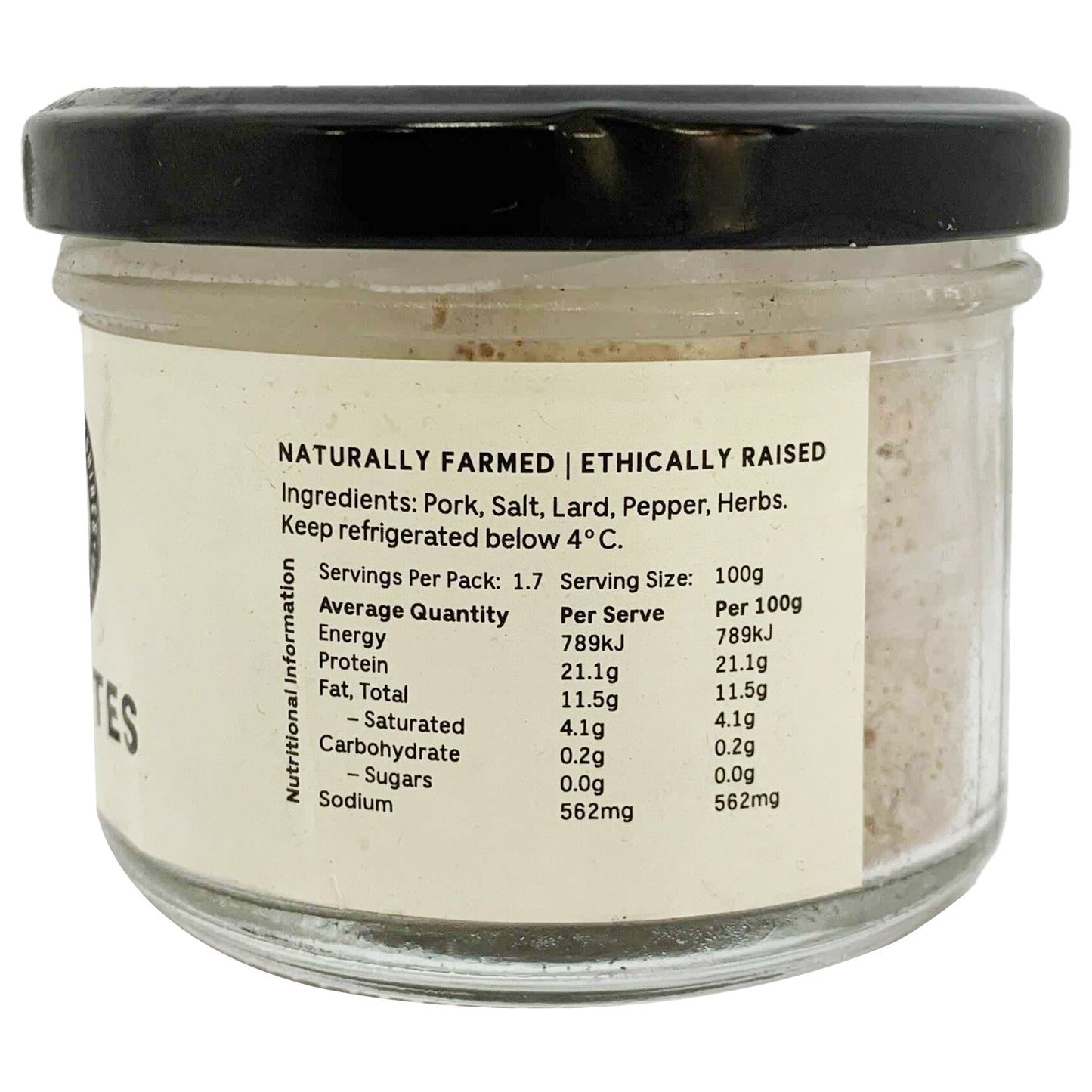 Bundarra Berkshires Free Range Pork Rillettes | Harris Farm Online