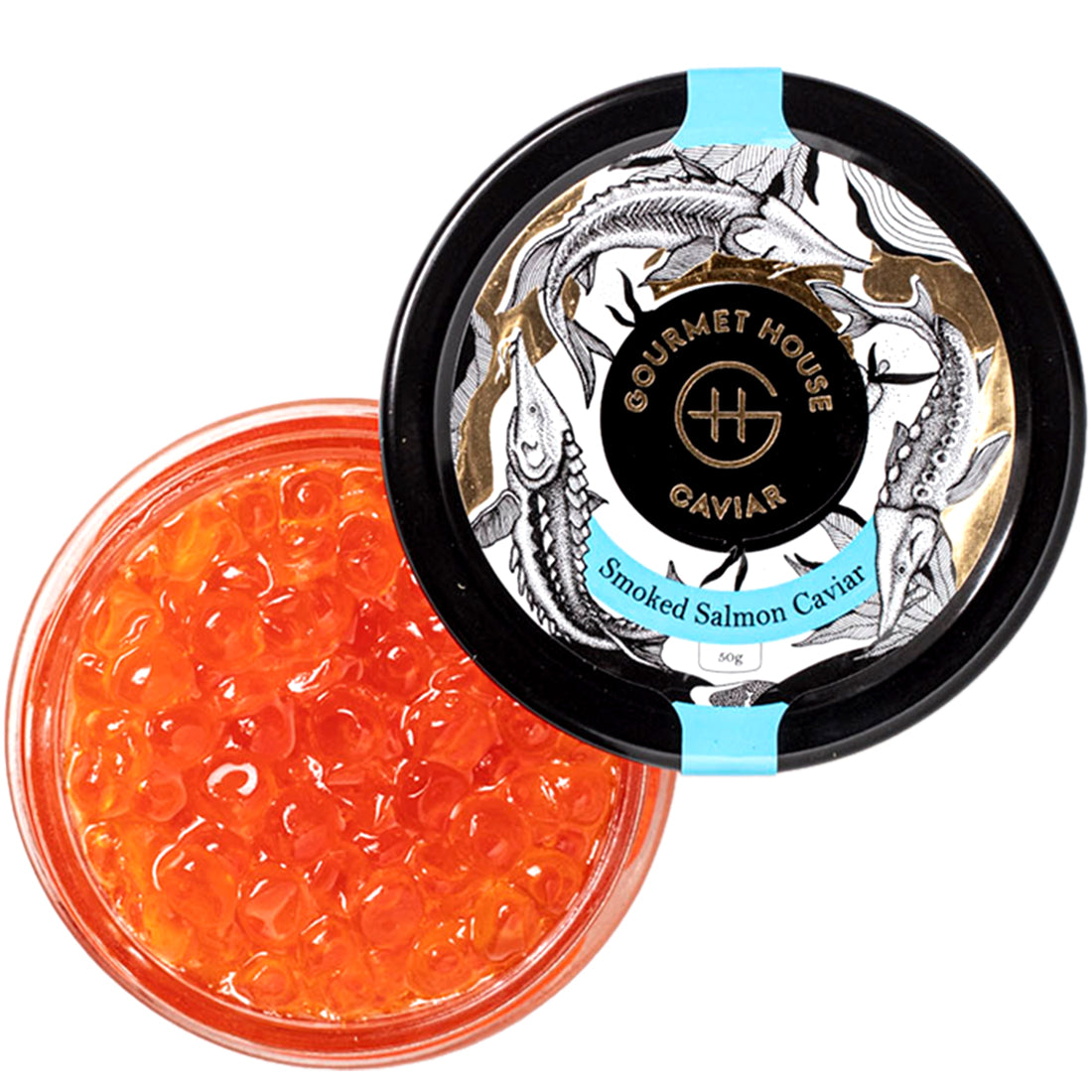 Gourmet House Smoked Salmon Caviar | Harris Farm Online