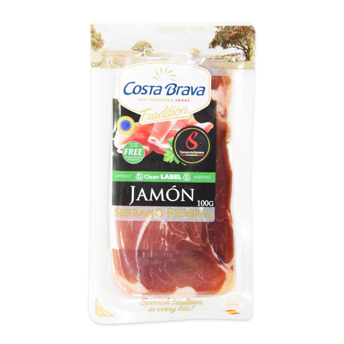 Costa Bravo Spanish Serrano Ham 100g | Harris Farm Online