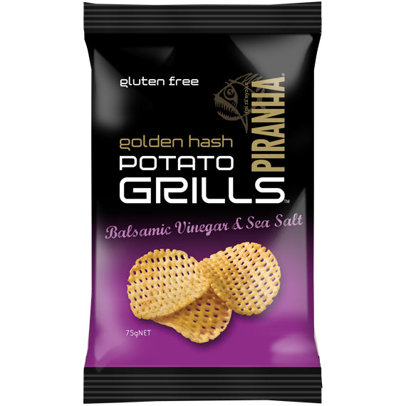 Piranha Golden Hash Potato Grills Balsamic Vinegar and Sea Salt | Harris Farm Online