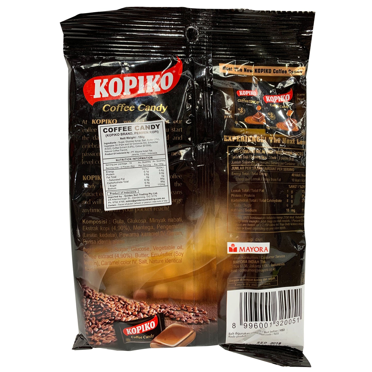 Kopiko Coffee Candy 150g