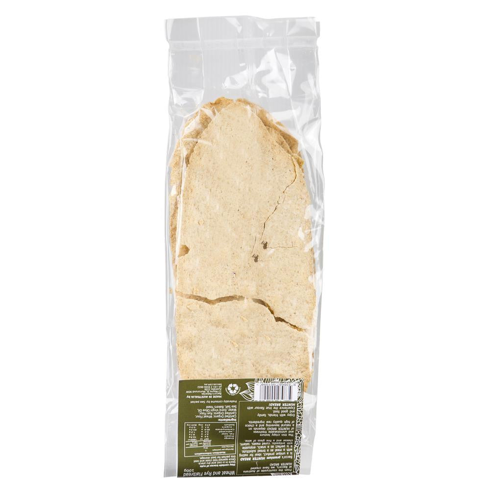 Bacco's Hunter Bread Organic Wheat and Rye Flatbread with Sea Salt 100g , Grocery-Biscuits - HFM, Harris Farm Markets
 - 2