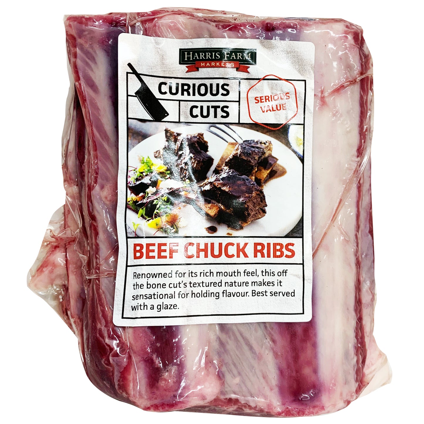 Curious Cuts Beef Chuck Rib 700g-1.1kg