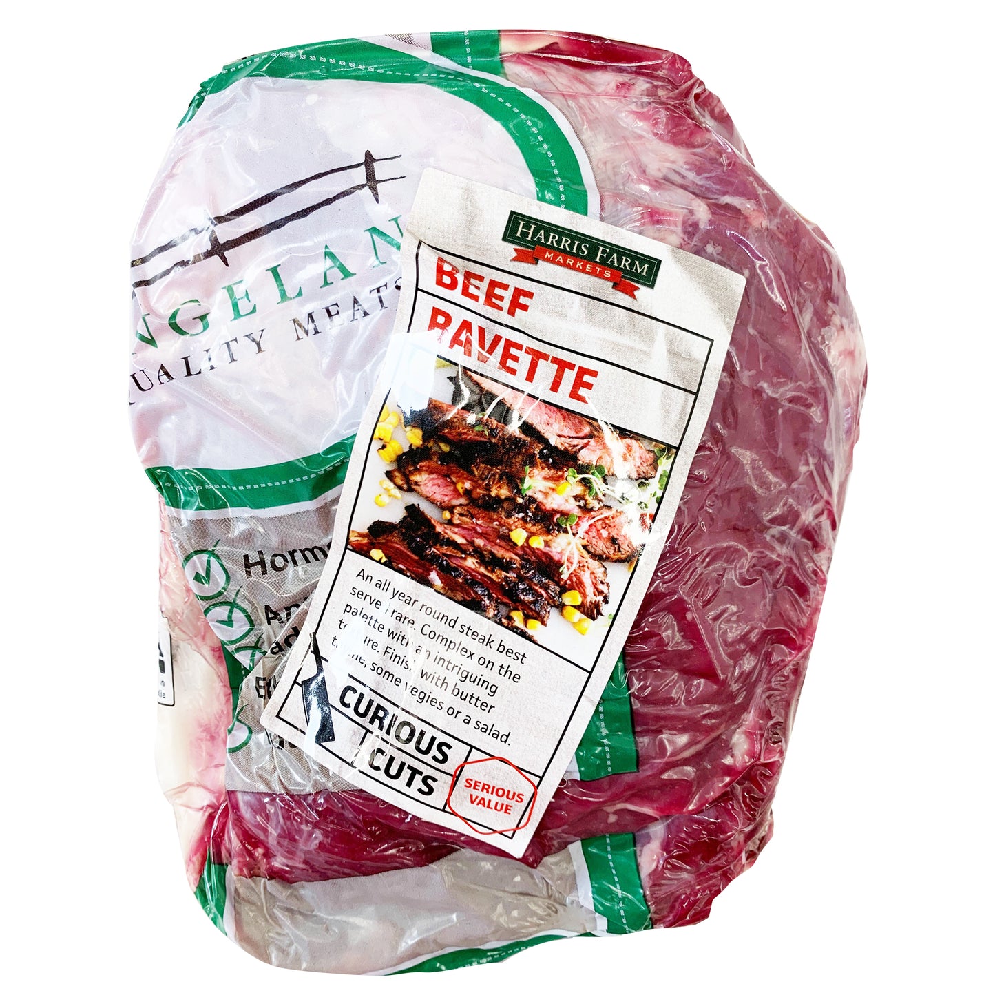 Curious Cuts Beef Bavette Steak 500g-1kg