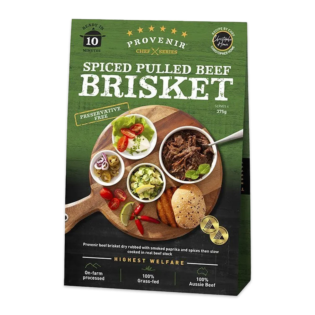 Provenir Spiced Pulled Beef Brisket 375g | Harris Farm Online